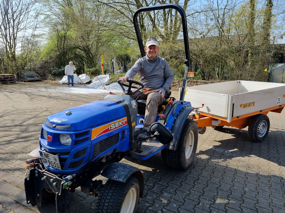 Frühjahrsinstandsetzung im TCW Frühjahrsinstandsetzung im TCW