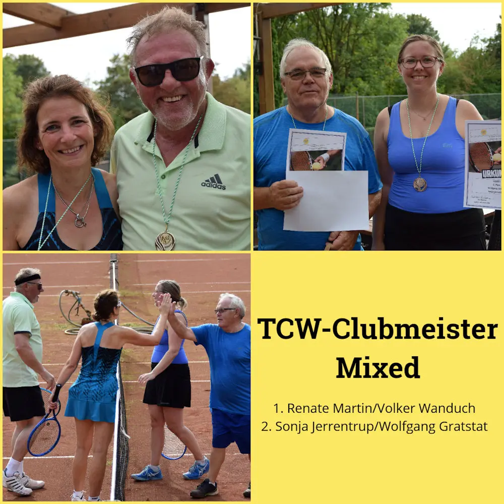 Clubmeister Mixed: Renate Martin/Volker Wanduch