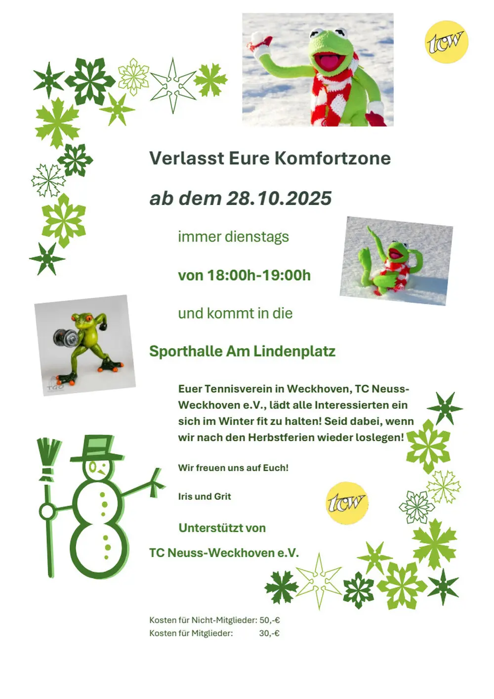 Winterfitness mit dem TCW Winterfitness mit dem TCW