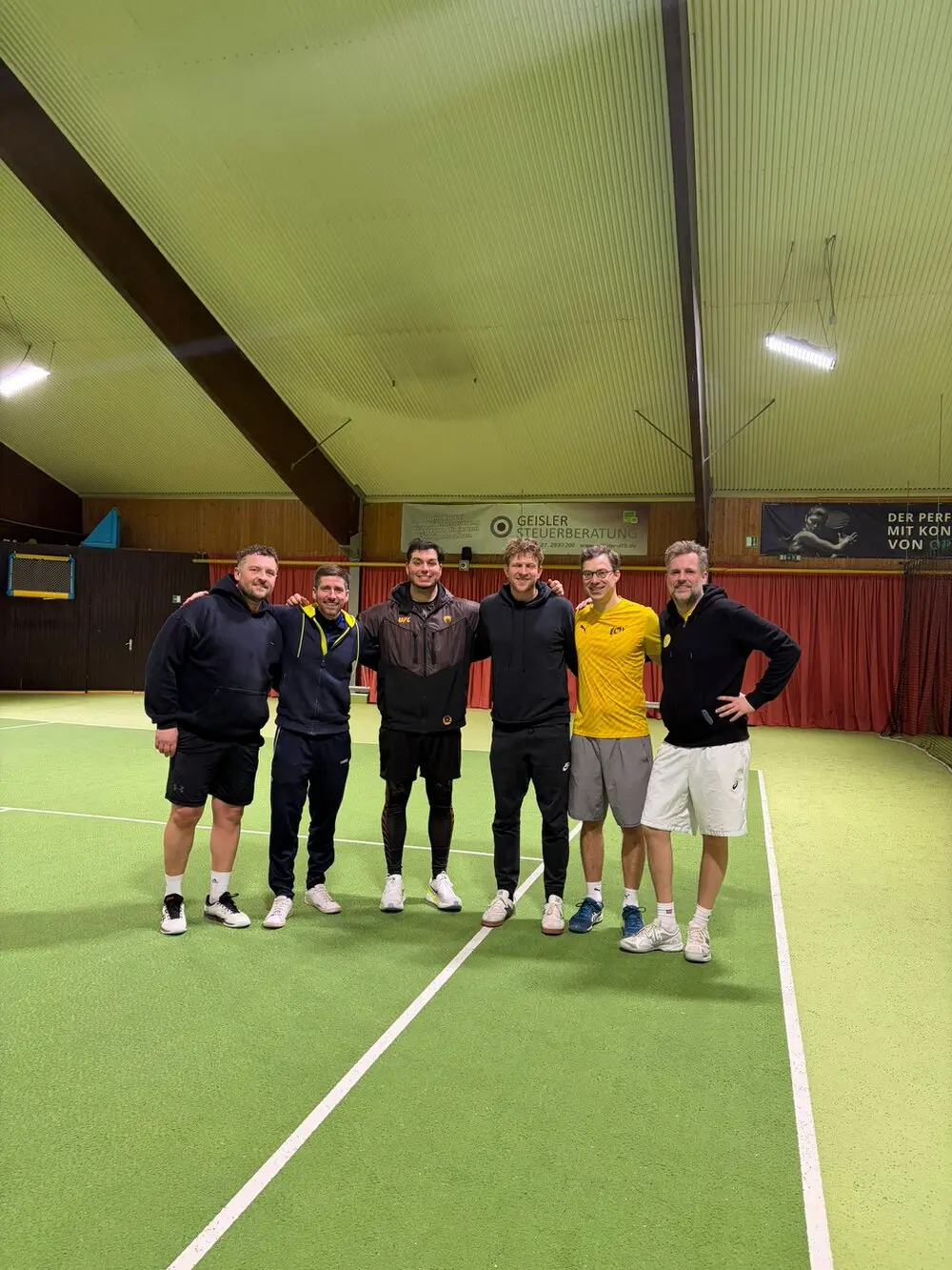 Herren 30 Tabellenführer in Bezirksklasse C