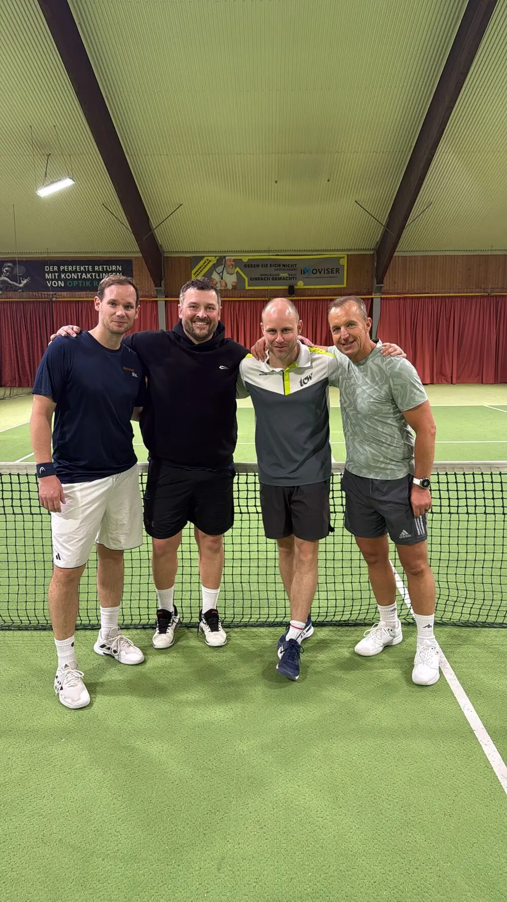 Herren 40 fahren Sieg in Wintermedenrunde ein Herren 40 fahren Sieg in Wintermedenrunde ein