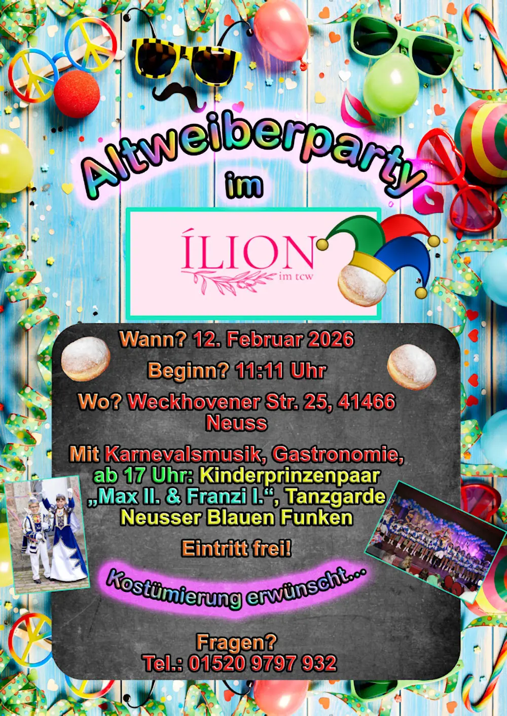 Altweiberparty im TCW