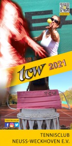 Titelseite TCW-Clubheft 2021 Titelseite TCW-Clubheft 2021