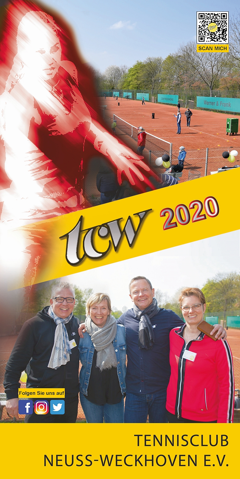 Titelseite TCW-Clubheft 2020 Titelseite TCW-Clubheft 2020