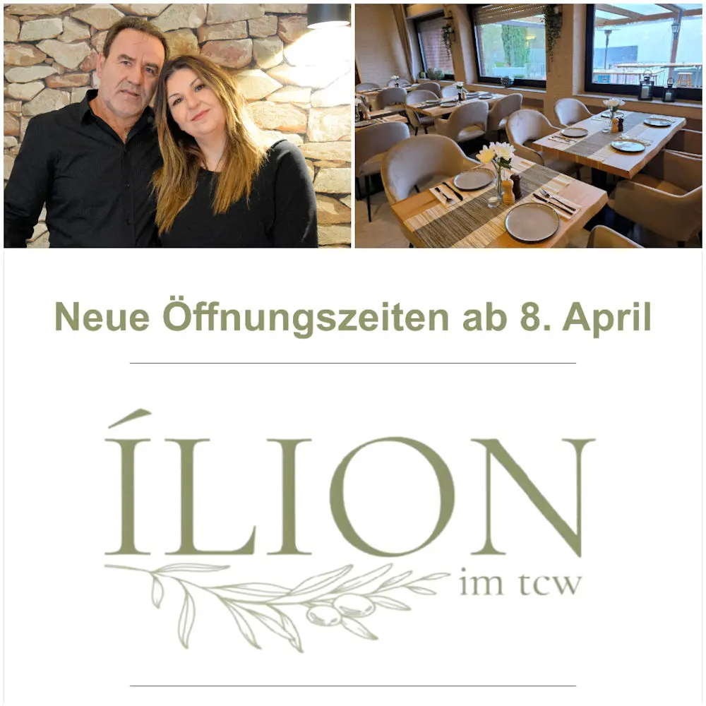 Neue Öffnungszeiten unserer Gastronomie ab April